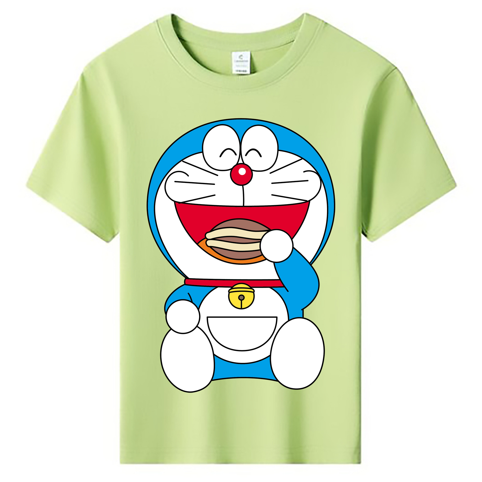 （画像用） ドラえもん Doraemon 綿100％キッズTシャツ（フロントプリント）